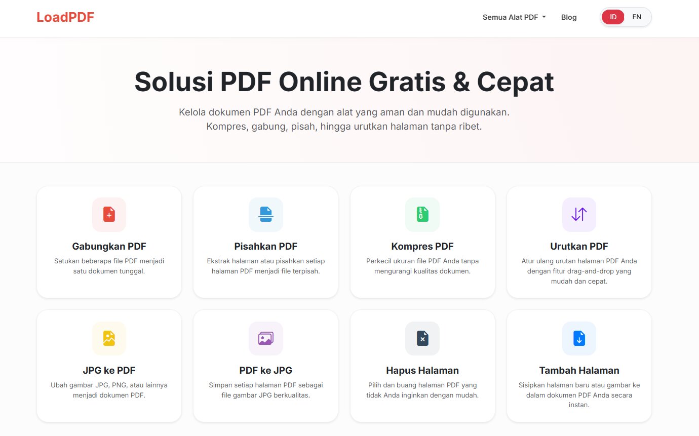 LoadPDF: Solusi PDF Online Gratis, Cepat, dan Aman untuk Semua Kebutuhan